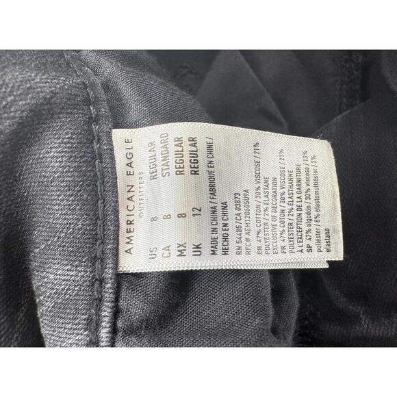 American Eagle Outfitters Women’s Black Skinny Jeans – Size 8 / Regular - Picture 4 of 8